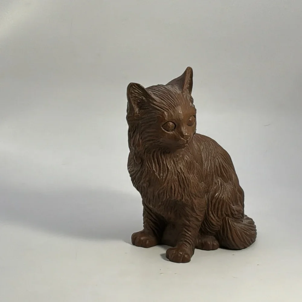 Mill Manufacturing Beautiful Brown Kitty Made In U.S